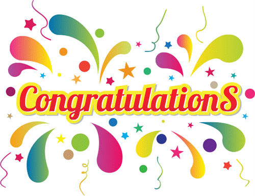 Congratulations 